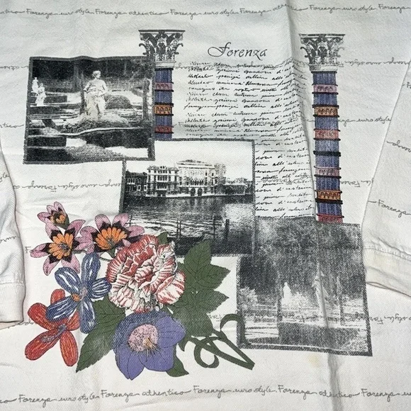 Vintage 90s Forenza Womens M Sweater Italia - Picture 2 of 3